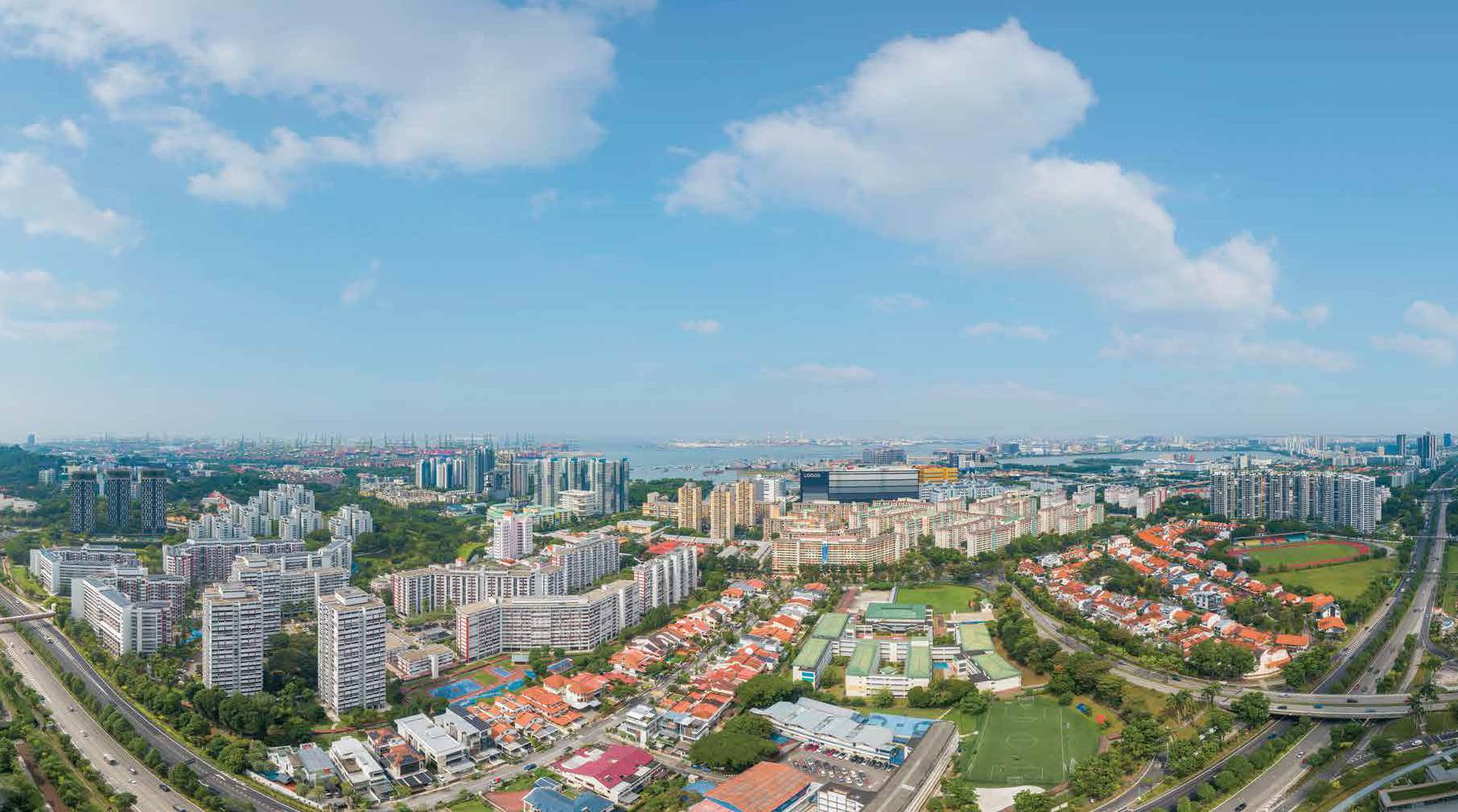 View across Clementi from the ELTA site